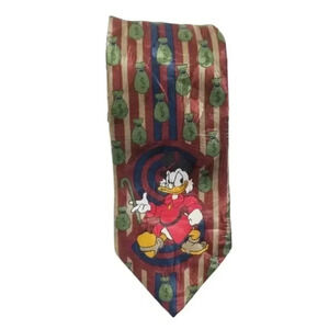 {Disney Mickey Unlimited} Men's Tie Scrooge McDuck